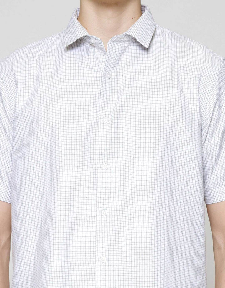 Cole Reg Fit Checks Kemeja Pria