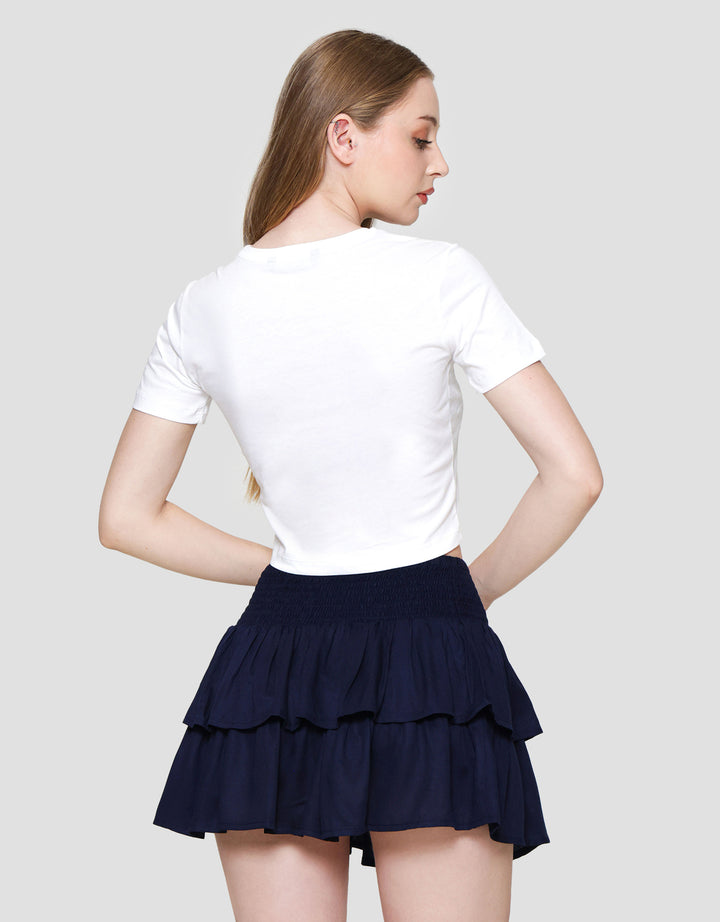 Connexion Baby Tee Cotton Enzim Kaos Wanita