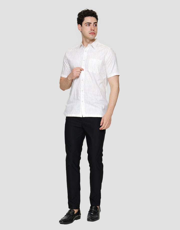 Cole Aop Wood Motif Kemeja Lengan Pendek Pria