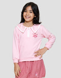Character Collar Rets My Melody Sweater Anak Perempuan