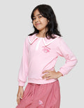 Character Collar Rets My Melody Sweater Anak Perempuan