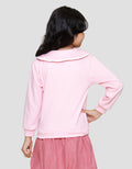 Character Collar Rets My Melody Sweater Anak Perempuan