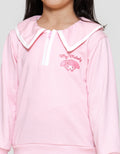 Character Collar Rets My Melody Sweater Anak Perempuan