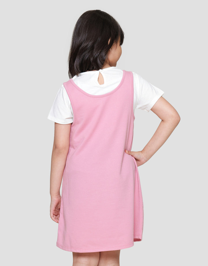 Character Overall Kantong My Melody Midi Dress Anak Perempuan