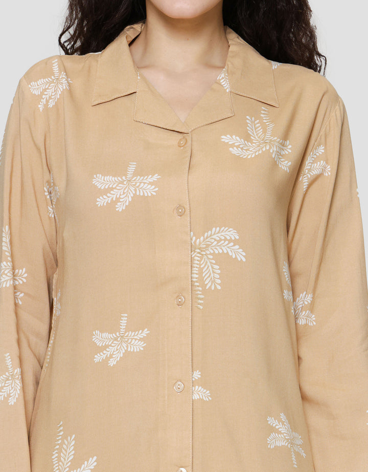 St. Yves Palm Setelan Piyama Wanita