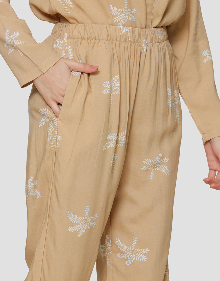 St. Yves Palm Setelan Piyama Wanita