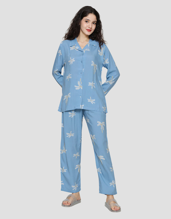 St. Yves Palm Setelan Piyama Wanita