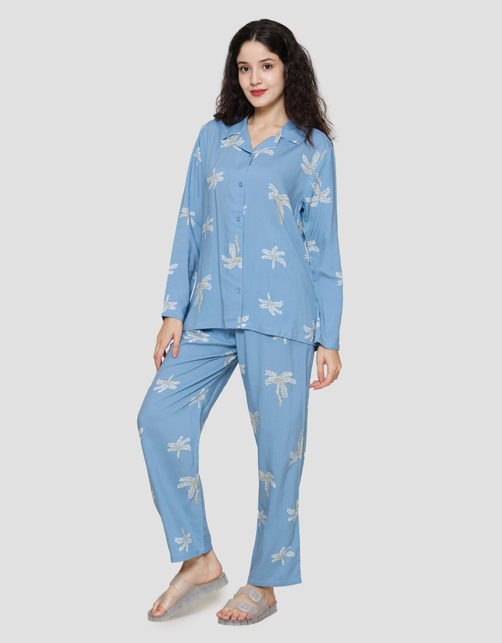 St. Yves Palm Setelan Piyama Wanita