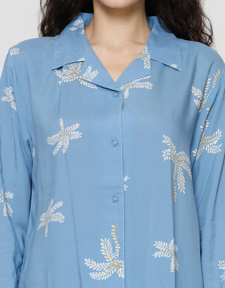 St. Yves Palm Setelan Piyama Wanita