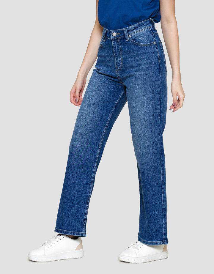 St. Yves Super Stretch Straight Leg Celana Panjang Wanita