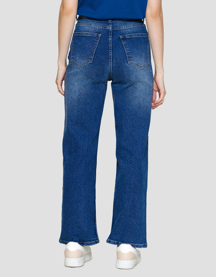 St. Yves Super Stretch Straight Leg Celana Panjang Wanita