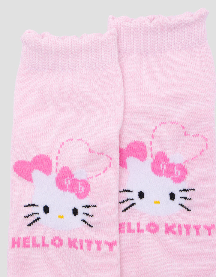 Character Hello Kitty Love Kaos Kaki Anak Perempuan