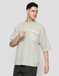 Nevada Boxy Ribstop With Pocket Kaos Oversize Pria