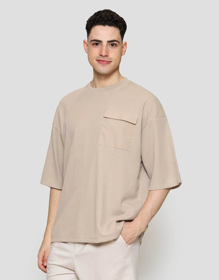 Nevada Boxy Ribstop With Pocket Kaos Oversize Pria