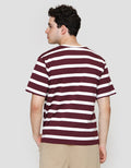 Nevada Stripe - Style Print Kaos Lengan Pendek Pria