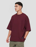 Nevada Plain Basic Kaos Oversize Pria