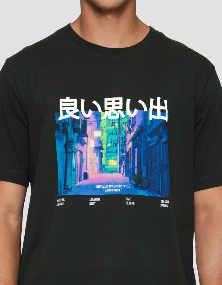 Nevada Photoprint - Japan Kaos Pria