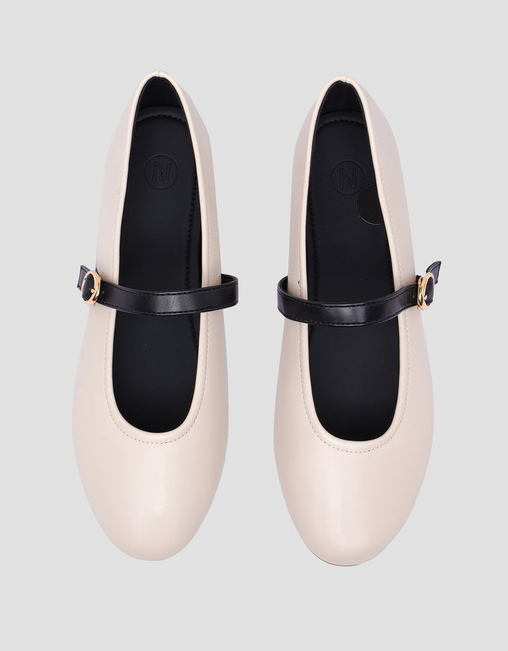 Nevada Mary Jane Sepatu Flat Wanita