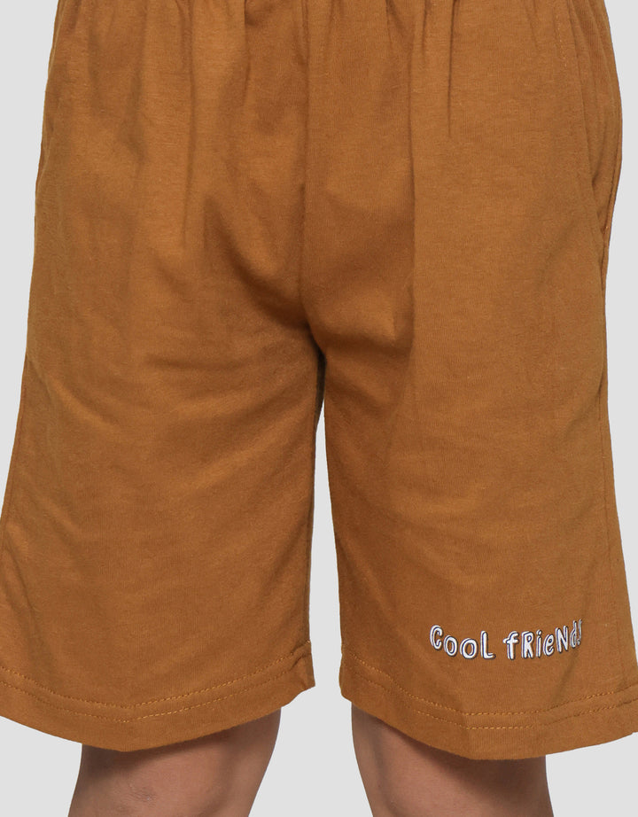 Little M Jersey Cool Friends Celana Pendek Anak Laki-laki