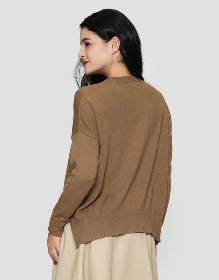 St. Yves Soft Touch Round Neck Knited Sweater Wanita