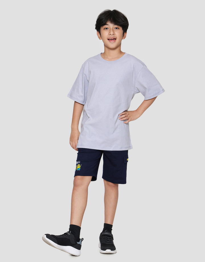 Nevada Solid Kaos Anak Laki-laki