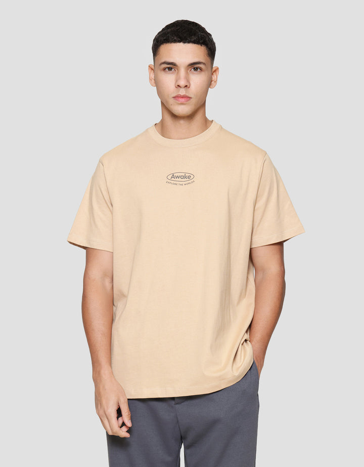 Aos Theme Popular Wording Kaos Lengan Pendek Pria