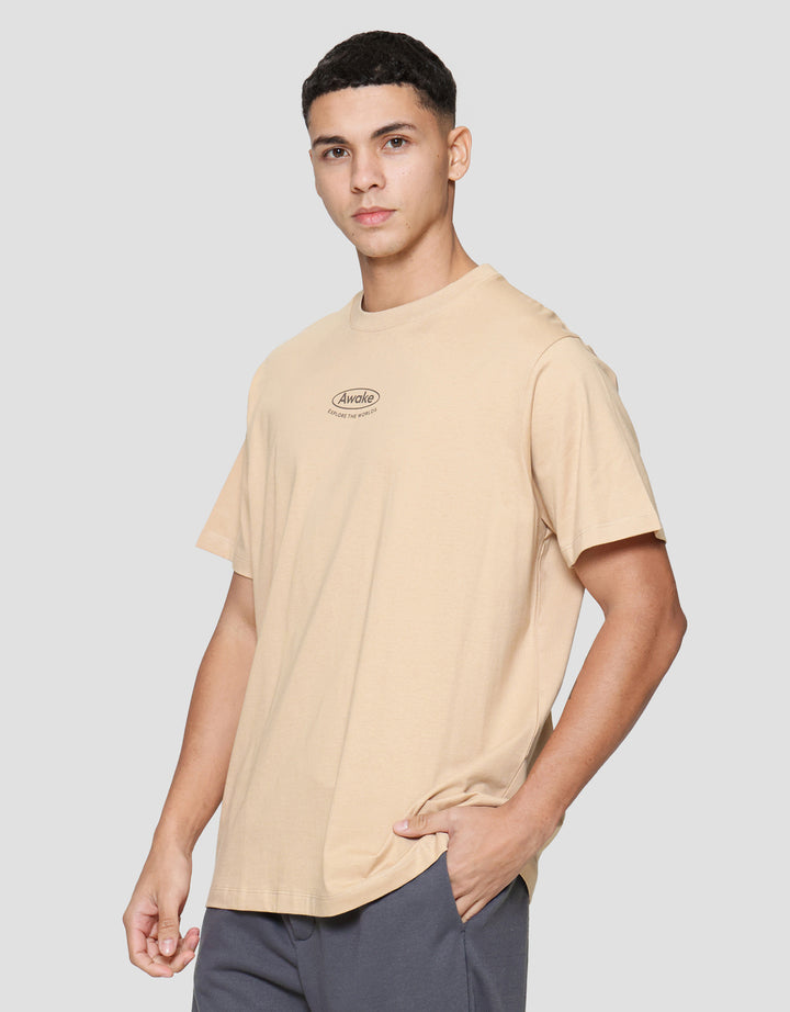 Aos Theme Popular Wording Kaos Lengan Pendek Pria