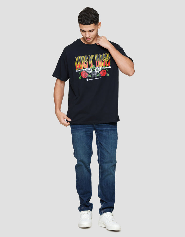 Aos Universal Music Theme Rock Star Guns N' Roses Two Kaos Pria