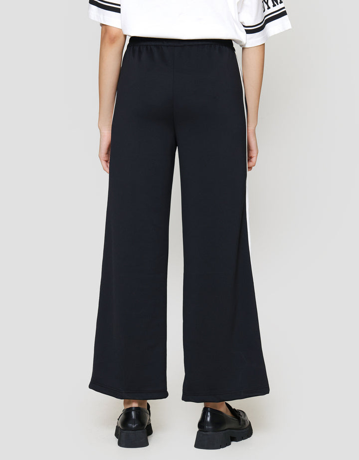 Nevada Scuba Wide Leg W/ Piping Celana Panjang Wanita