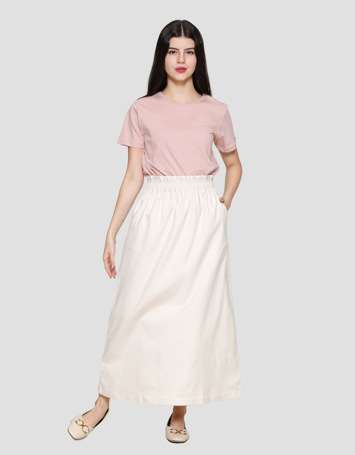 Connexion Solid Twill Rok Panjang Wanita