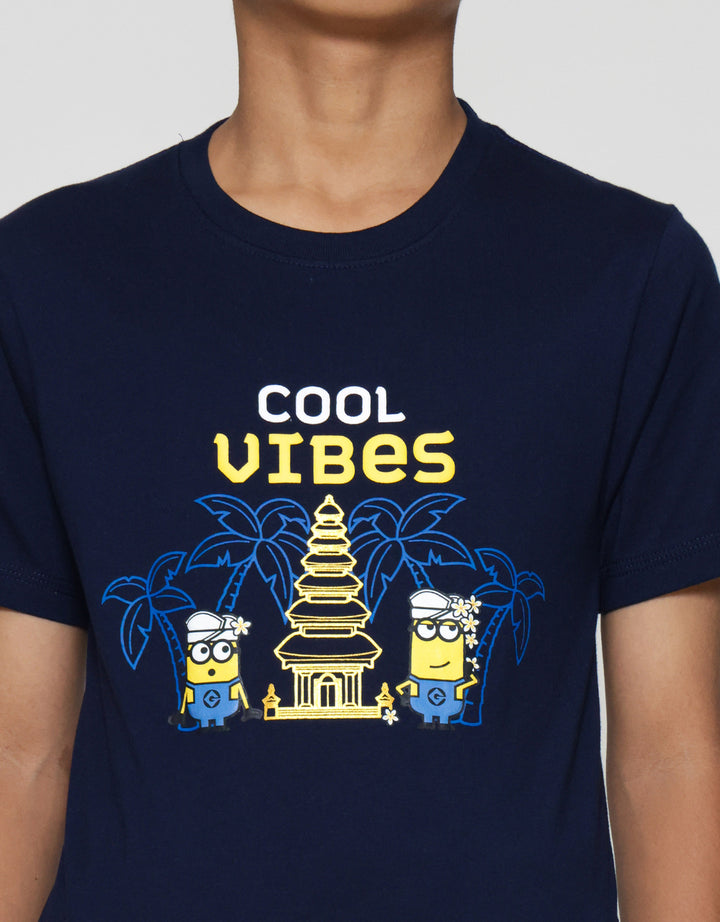 Character Minions Bello Local Bali Kaos Anak Laki-laki