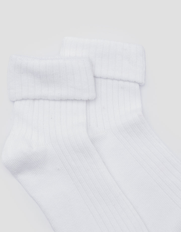 Little M Lipat Polos Kaos Kaki Bayi