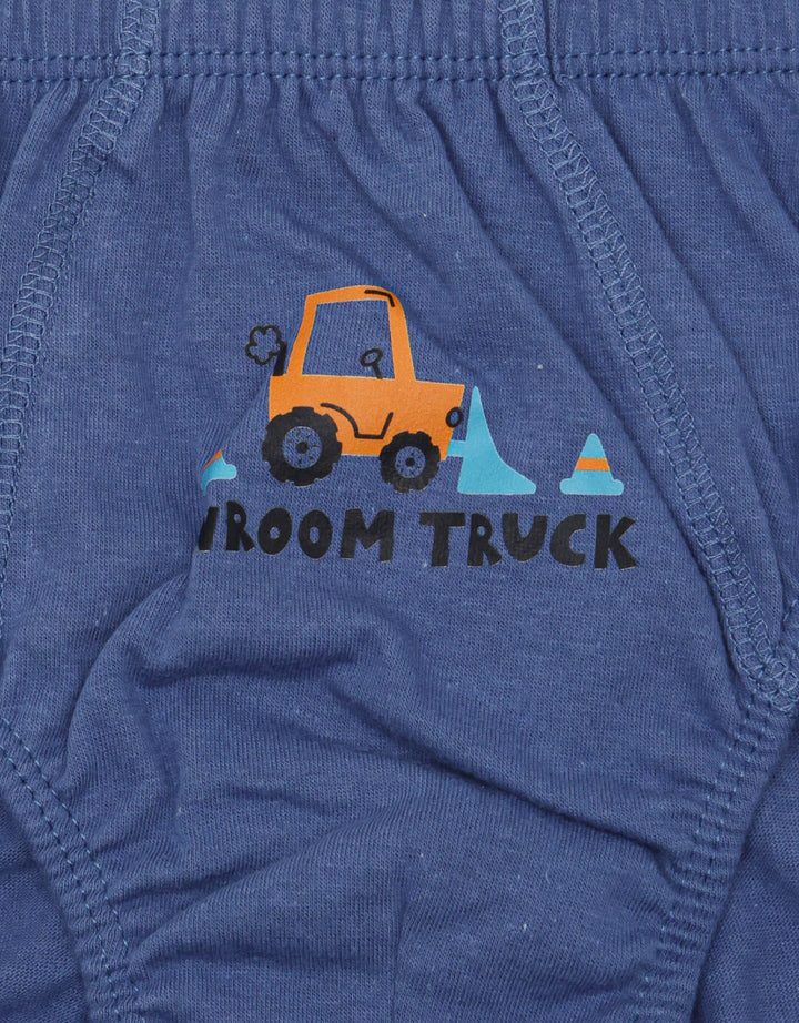 Little M Pack Of 3 Wroom Truck Celana Dalam Anak Laki-laki