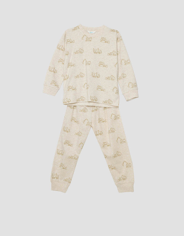 Little M Transport Piyama Setelan Anak Laki-laki