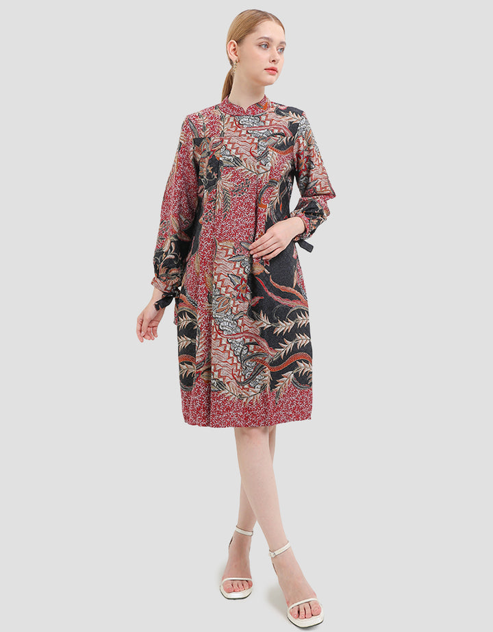 Arjuna Weda Sekar Pangikuh Dress Batik Wanita