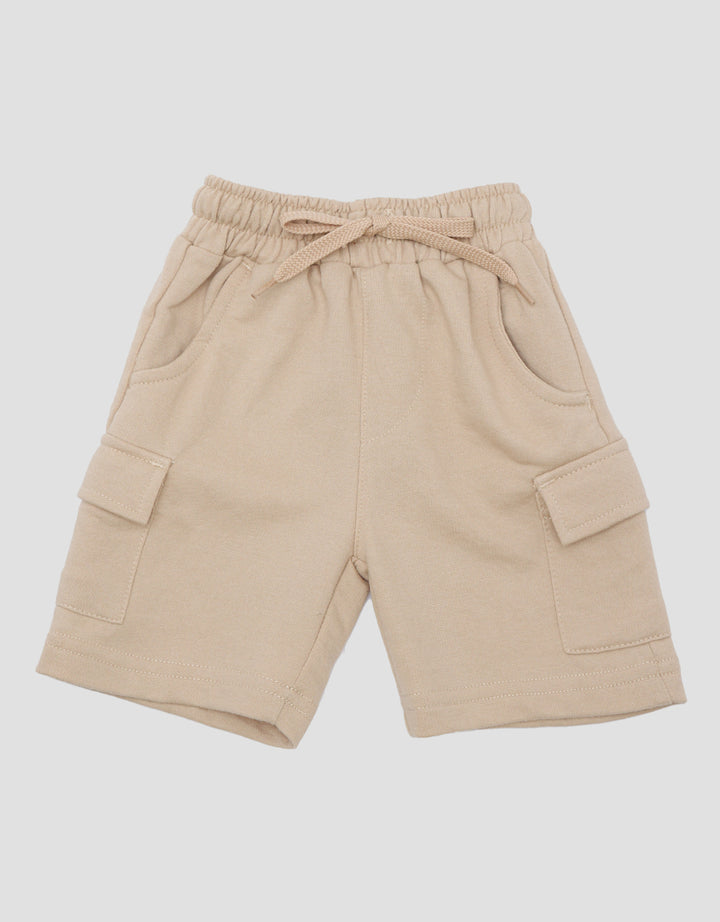 Little M Terry Cargo Celana Pendek Bayi Laki-laki