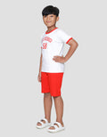 Little M Ring Best Defender Pakaian Set Anak Laki-laki