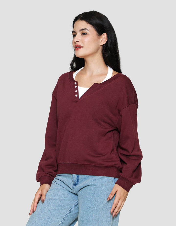 Nevada French Reg With Tanktop Sweater Wanita