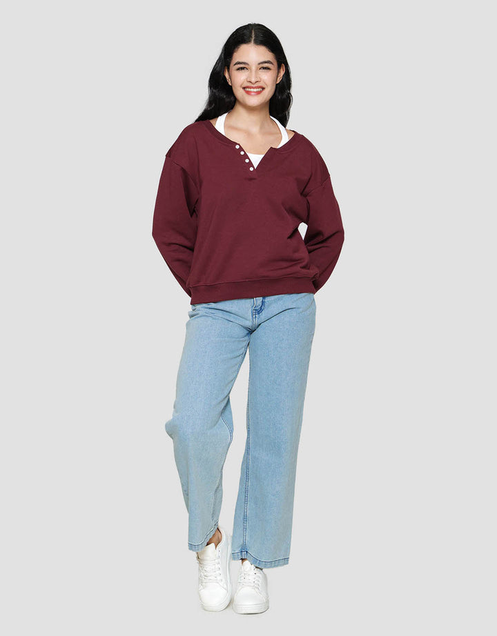 Nevada French Reg With Tanktop Sweater Wanita