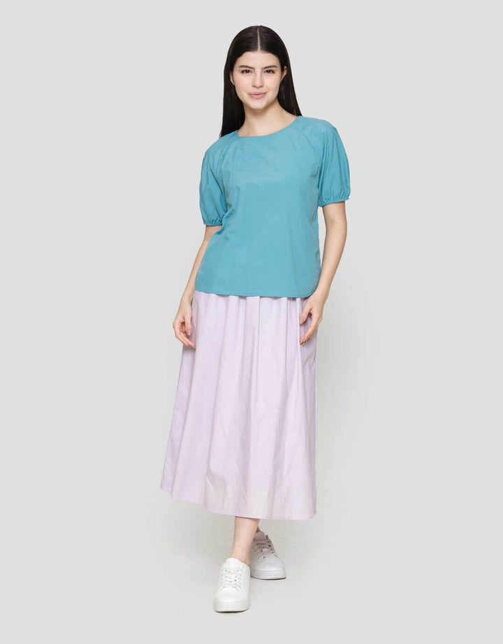 Suko Blouse Lengan Balon Wanita