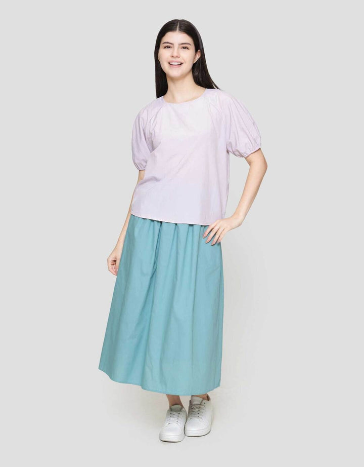 Suko Blouse Lengan Balon Wanita