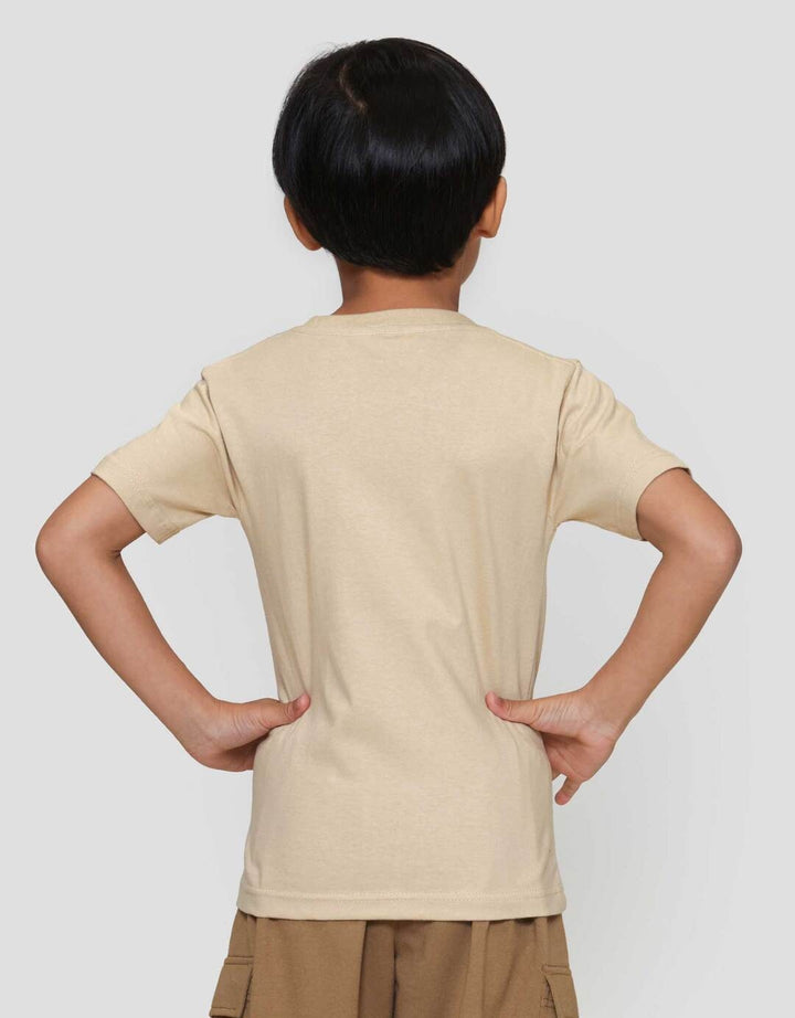 Little M Aplikasi Construction Team Kaos Anak Laki-laki