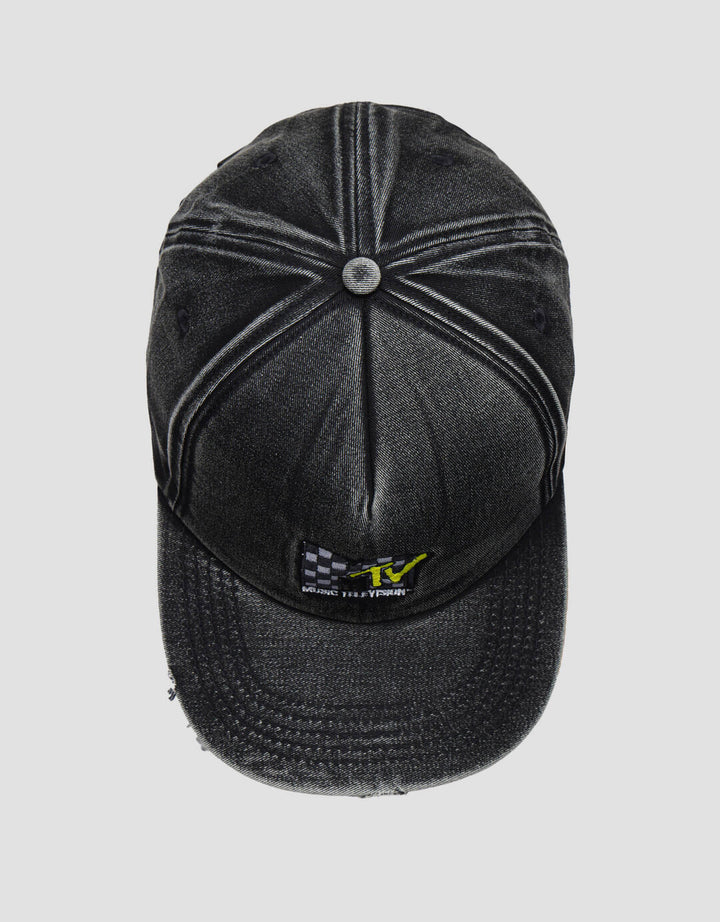 Nevada Washing Mtv Embro Topi Pria