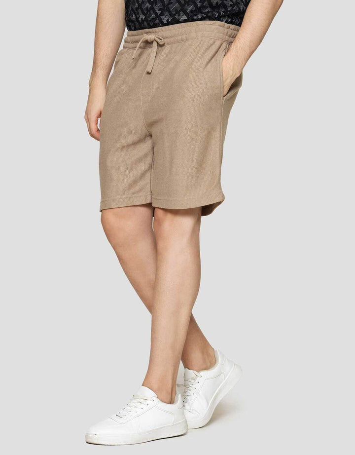 Nevada Knit Baggy Fit Texture Celana Pendek Pria