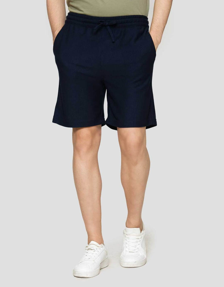 Nevada Knit Baggy Fit Texture Celana Pendek Pria