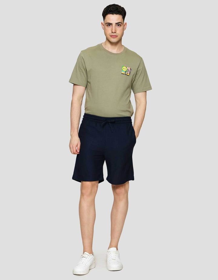 Nevada Knit Baggy Fit Texture Celana Pendek Pria