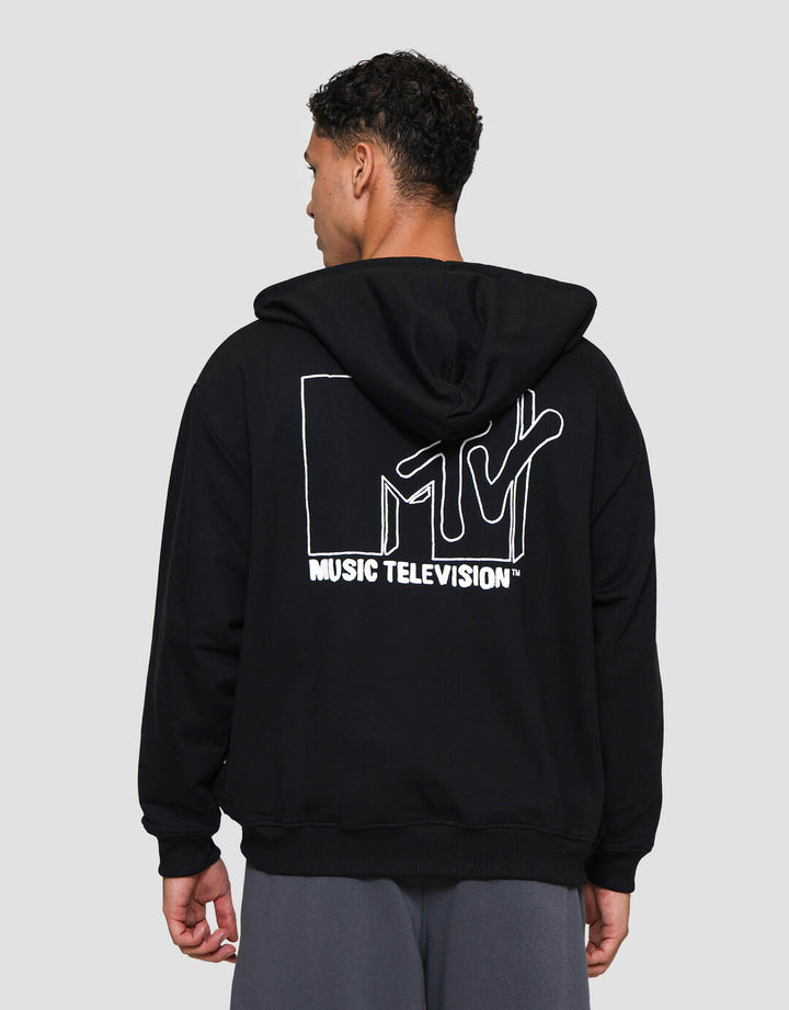 Nevada Hoodie Mtv Embro Jaket Pria