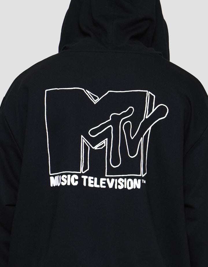 Nevada Hoodie Mtv Embro Jaket Pria