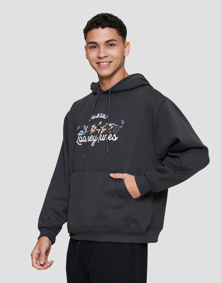 Nevada Looney Tunes Jaket Hoodie Pria
