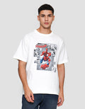 Marvel Amazing Spiderman Flying Kaos Pria